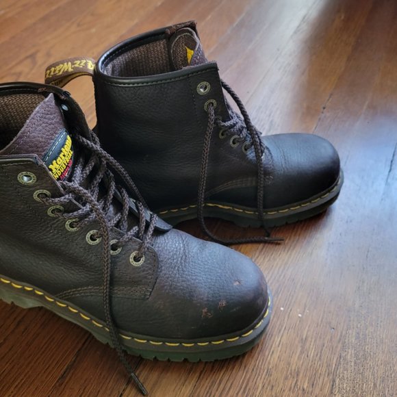 Dr. Martens Steel Toe Safety Shoe Slip Resistant - Women US 9 / Men US 8 - Picture 2 of 7
